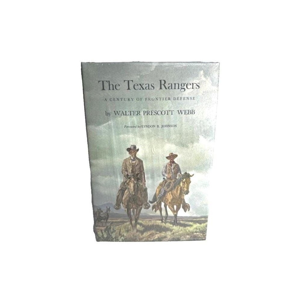 The Texas Rangers Walter by Prescott Webb Vintage Hardcover Shrink Wrapped Mint‎